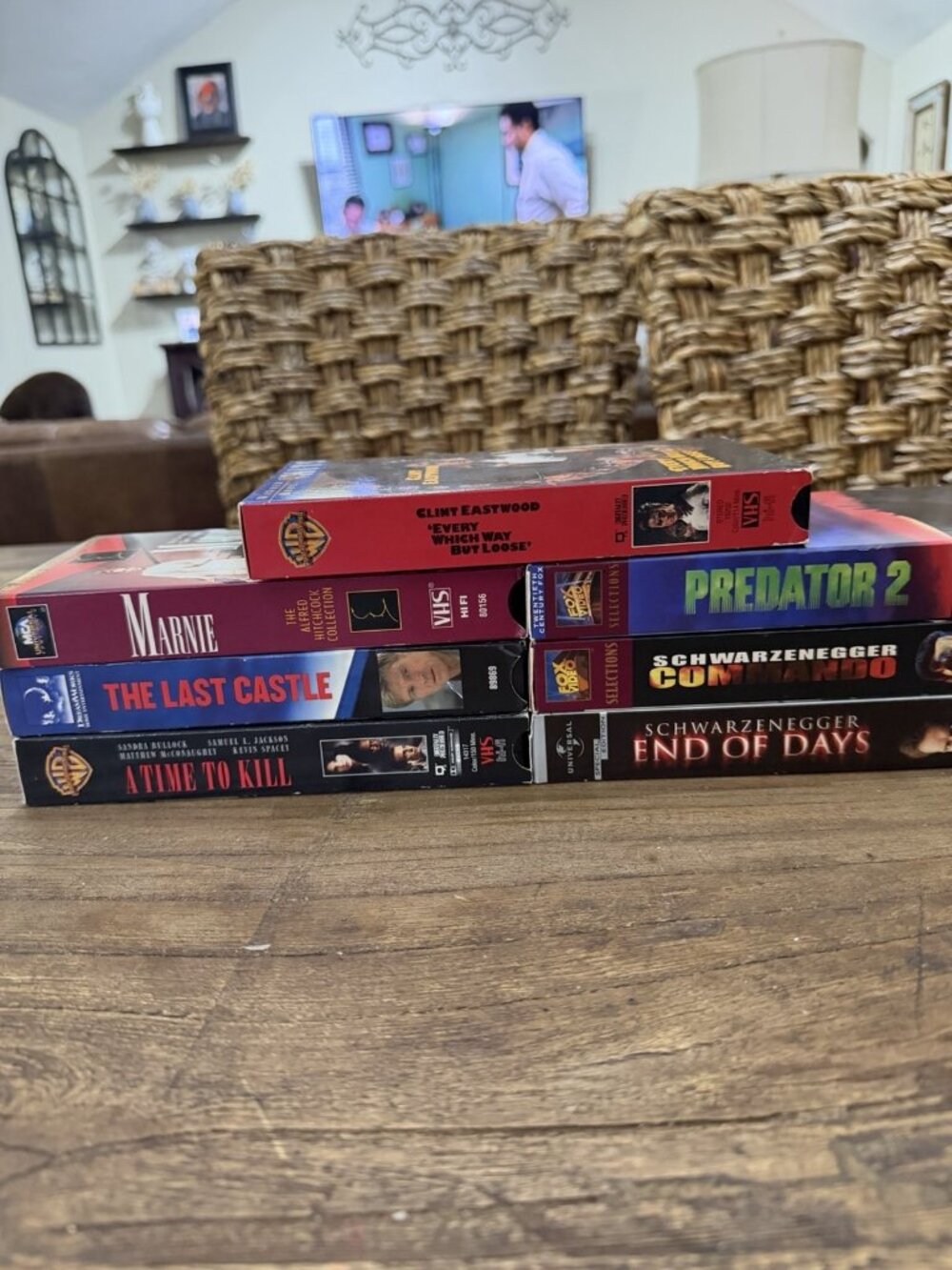 Misc Lot Of VHS Tapes Thriller Suspense Lot Of 7